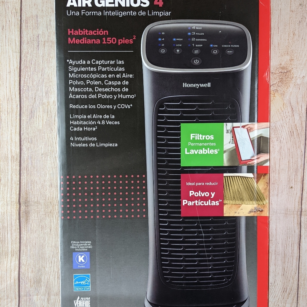 COPY - Honeywell air genius 4 compact air purifier